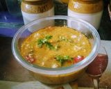 A picture of step 4 of Prawn Malai Curry.