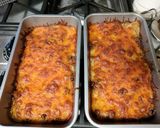 A picture of step 14 of Cheesy Potato Mushroom Burger Bake.