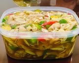 Hình bước làm 5 của món Chân gà ngâm sả tắc