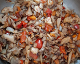 Foto del paso 1 de la receta: Revuelto de la huerta con setas