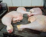 Foto del paso 1 de la receta: Pollo al horno con papas