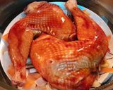 Hình bước làm 3 của món Gà nướng táo và rau củ