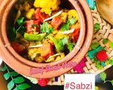 A picture of step 8 of Mix sabzi / mix veggies.