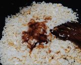รูปขั้นตอนการทำที่ 6 ของ ข้าวผัดไข่โรยหน้าปลาโอแห้ง