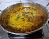 A picture of step 4 of Chana methi tadka dal.