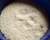 A picture of step 1 of Short grain fried rice.