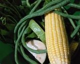 Foto langkah ke 1 dari resep Sayur Asam Kampung dengan Talas.