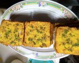 A picture of step 1 of Bread besan toast.