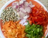 A picture of step 3 of Boiled and fried Rice.