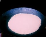 A picture of step 12 of Bajra roti.