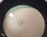 A picture of step 1 of Sourdough Cinnamon rolls.