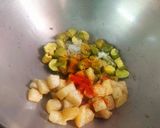 A picture of step 1 of Pointed Gourd Dry Sabzi.