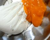 A picture of step 2 of Mango shrikhand.