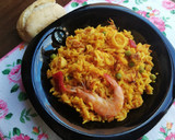 Foto del paso 6 de la receta: Paella marinera de primavera 🥘