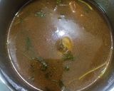 A picture of step 4 of Chicken soup.
