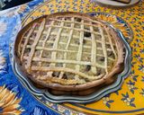 Une image de l'étape 17 de Tarte aux figues noires, bananes et abricots secs.