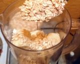 Foto del paso 1 de la receta: Licuado de plátano con avena y chocolate
