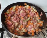A picture of step 3 of Simple Picadillo.