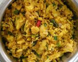 A picture of step 3 of Mackerel (meen puttu).