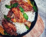 عکس مرحله 1 از دستور چلو گوشت با بال و کتف بوقلمون😍