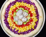 Foto langkah ke 8 dari resep Pizza Vegetarian.