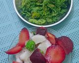 A picture of step 1 of Plum Coconut Chutney.