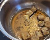 Foto del paso 7 de la receta Popietas de cerdo con queso brie y salsa de champiñones