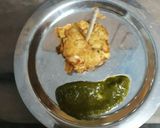 A picture of step 9 of Paneer papad delite.