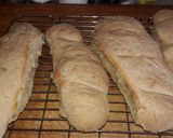 A picture of step 7 of NO KNEAD long rustic rolls (super easy).