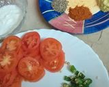 A picture of step 1 of Masla Bhey ki sabzi.