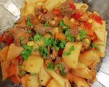 Foto del paso 5 de la receta: Guiso de carne con fideos
