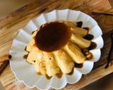 A picture of step 8 of Whosayna’s Eggless Caramel Creame Pudding.