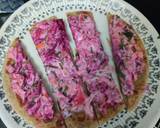 Purple roti pizza recipe step 2 photo