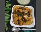 A picture of step 8 of Podi/ Milagu Idli.
