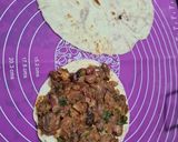 A picture of step 3 of Crunch wrap.