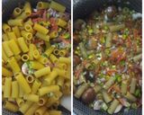 Foto del paso 2 de la receta: One-pot Pasta con Champignon y verduritas 🍲🍄