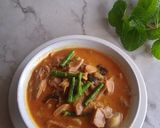 Foto langkah ke 3 dari resep Gulai Nangka dan Kacang Panjang ala padang.
