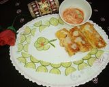 A picture of step 10 of Beef shami cheese bread rolls.