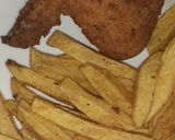 A picture of step 4 of KFC Chicken.
