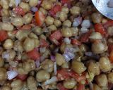 चना चाट (chana chaat recipe in Hindi) रेसिपी चरण 3 फोटो