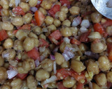 चना चाट (chana chaat recipe in Hindi) रेसिपी चरण 3 फोटो