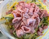 Une image de l'étape 19 de Gratin d’épinards au jambon, pignons de pin et floraline.