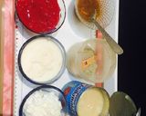 A picture of step 1 of Baked yogurt with plum sauce.