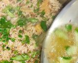 A picture of step 5 of Dal Masoor pulao.