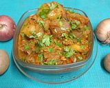 A picture of step 5 of Dungri - Bateta Nu Bharelu (stuffed) Shaak (Kathiyawadi lunch).