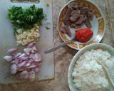 Foto langkah ke 1 dari resep Nasgor Daging Cincang.