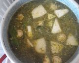 Tejfölös gombaleves gazdagon recept fázis 3 fotója