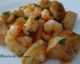 Foto del paso 14 de la receta: Pollo con gambas al estilo chino