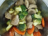 Capcay Salmon (MPASI 10 bulan)
