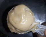 A picture of step 3 of Nutella filled buns.